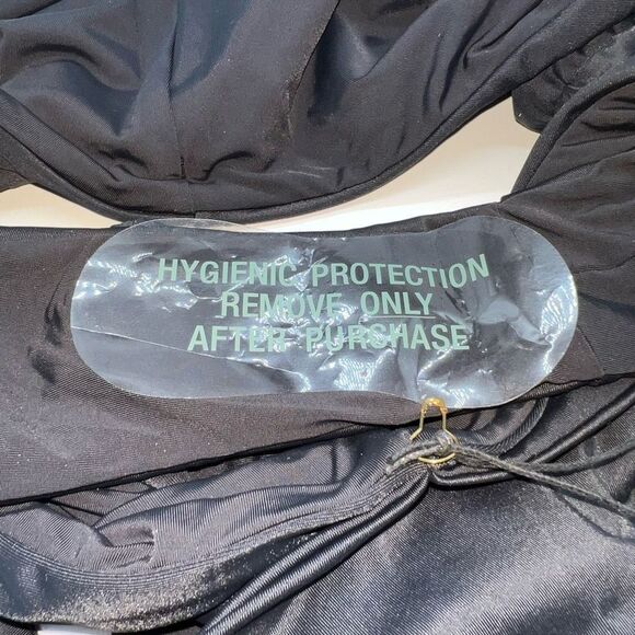 Swiminista Classy Black Tie Front Bikini Bottom - Picture 8 of 10